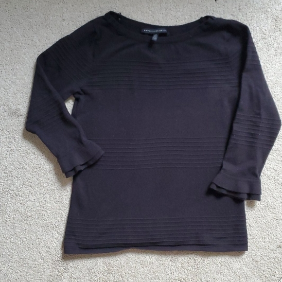 White House Black Market Sweater: black - Picture 1 of 7